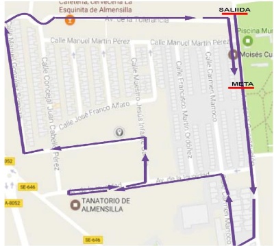 Circuito II Carrera Nocturna Almensilla