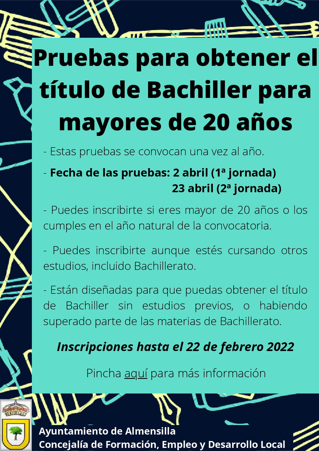 PRUEBAS 2022 PARA OBTENER EL TÍTULO DE BACHILLER PARA MAYORES DE 20 AÑOS-001