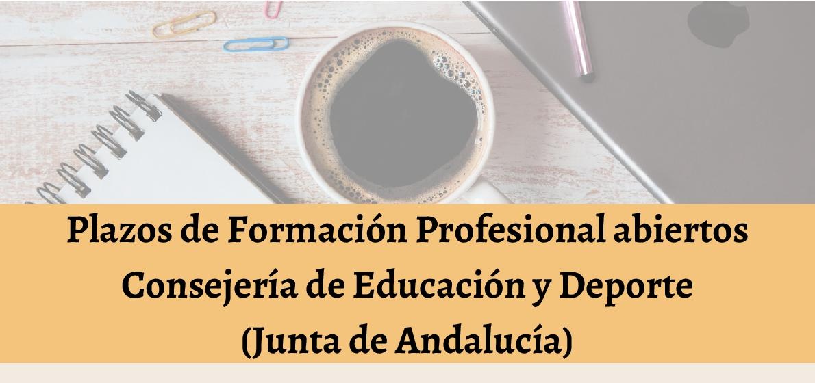 Plazos de Formación Profesional abiertos 202223-001