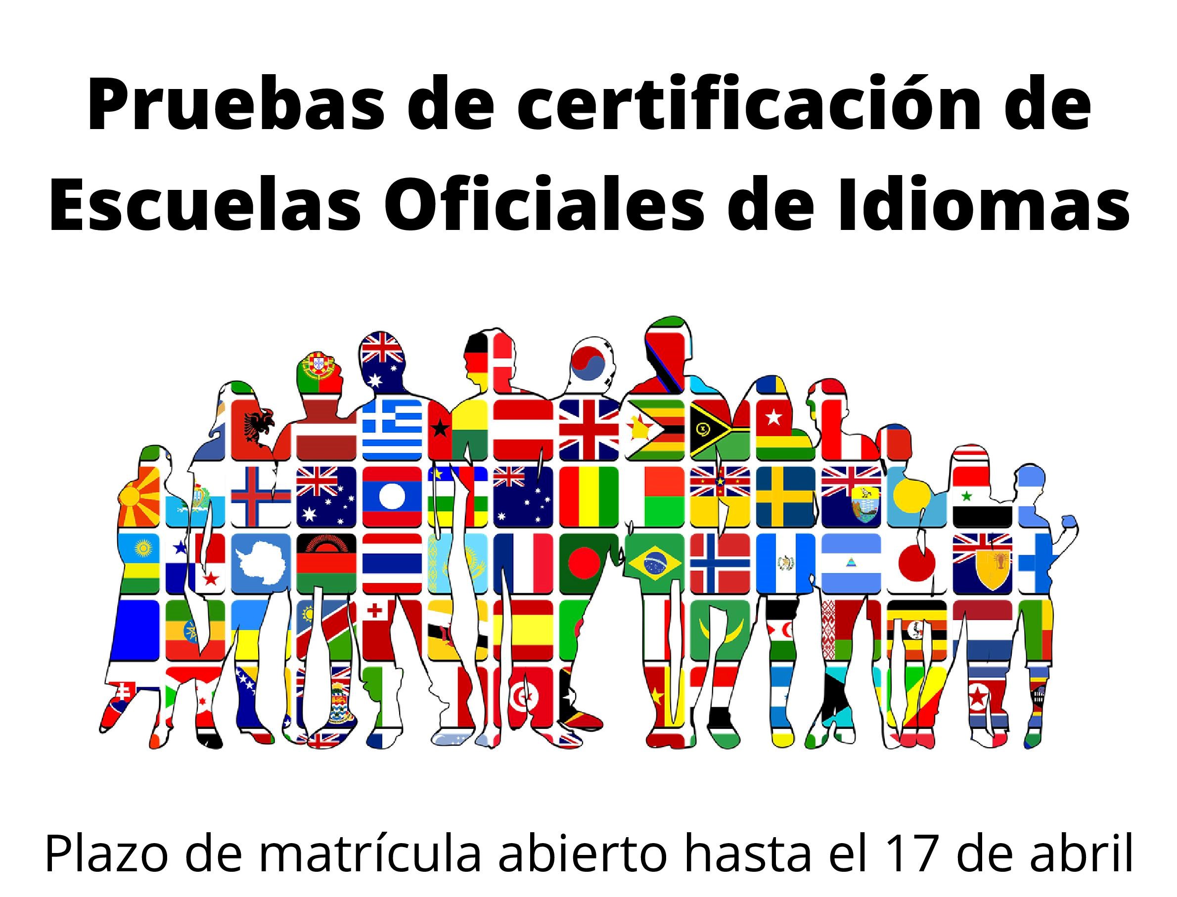 Pruebas de certificación de Escuelas Oficiales de Idiomas 2023-001