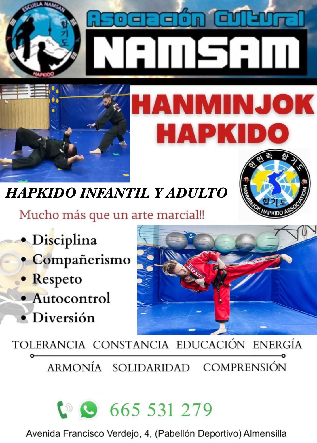 HAPKIDO INFANTIL Y ADULTOS